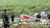 Al menos dos muertos deja desplome de helicóptero en Tepetlixpa, Edomex