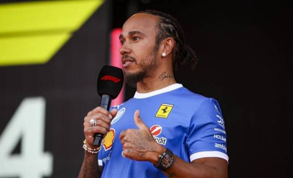 Hamilton lamentó la situación que se vive en Gaza, donó dinero y llamó a que se unan a su iniciativa