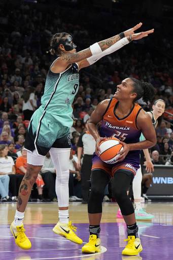 Phoenix Mercury eliminate defending WNBA champion Liberty 79
