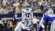 Brandon Aubrey is thinking about his kicking, not his contract