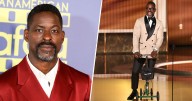 Sterling K. Brown Explains Injury That Required Scooter at Emmys