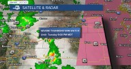 Cooler weather continues with showers, storms on Wednesday before drier air moves in