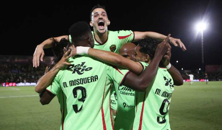 ¡Salieron Bravos! Juárez goleó a Pumas en la Frontera