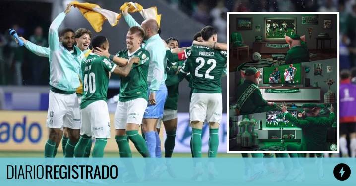 Palmeiras se burló de River tras eliminarlo de la Copa Libertadores