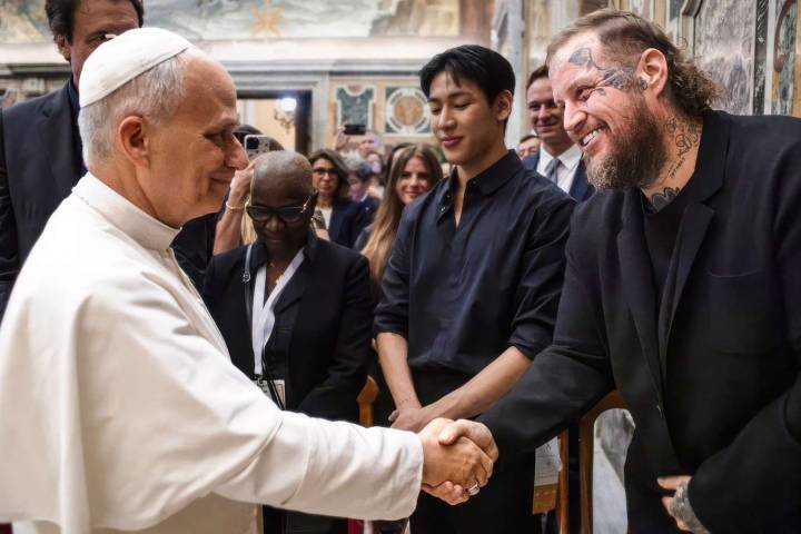 Jelly Roll Meets Pope Leo at Star-Studded Vatican Concert