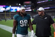 Eagles star disciplined by NFL for spitting on Cowboys quarterback