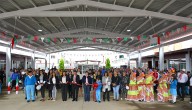 Abigail Sánchez entrega techumbre en primaria Ricardo Flores Magón en Chalco