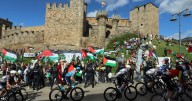 La Vuelta a España acorta la etapa 18 por protestas pro palestinas