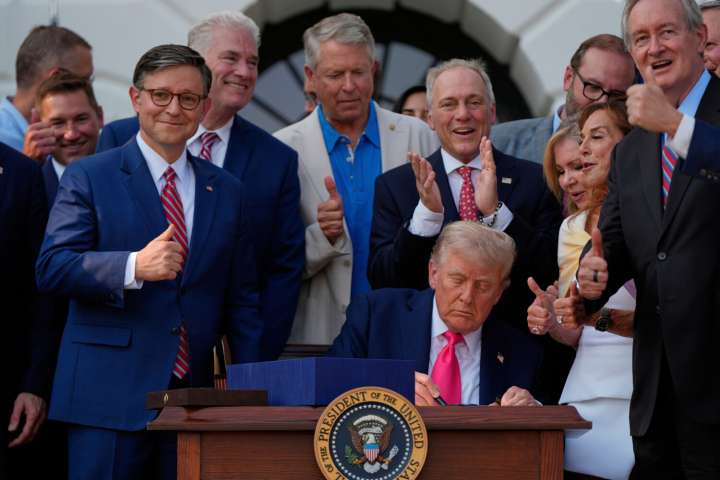 Trump's big bill is prompting urgent action in some Democratic states, but not in Republican ones