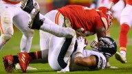 Eagles’ star humbles Chiefs’ trash-talker who went after him: ‘Shut yo a— up’