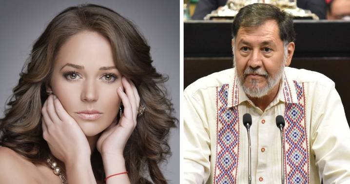Actriz Laisha Wilkins llama “indigente” a Fernández Noroña y denuncia hostigamiento del TEPJF