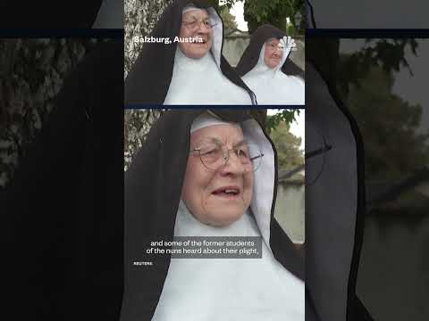 Elderly Austrian nuns break out of their nursing home and back into their former convent