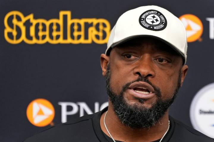 Steelers Coach Mike Tomlin speaks ahead of home game against Seattle Seahawks