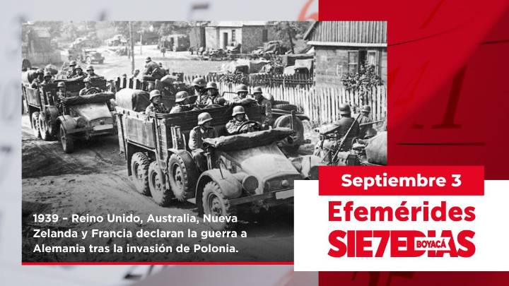 Un día como hoy | 3 de septiembre