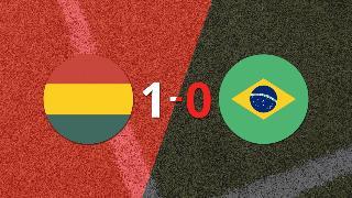Bolivia le ganó 1-0 a Brasil con un gol desde el punto penal