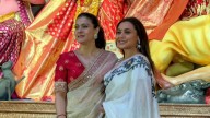 Kajol And Rani Mukerji Give Minimalistic Durga Puja Fashion Goals In Mumbai