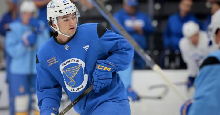 Brayden Schenn: Blues 'got a good one in Jimmy Snuggerud'