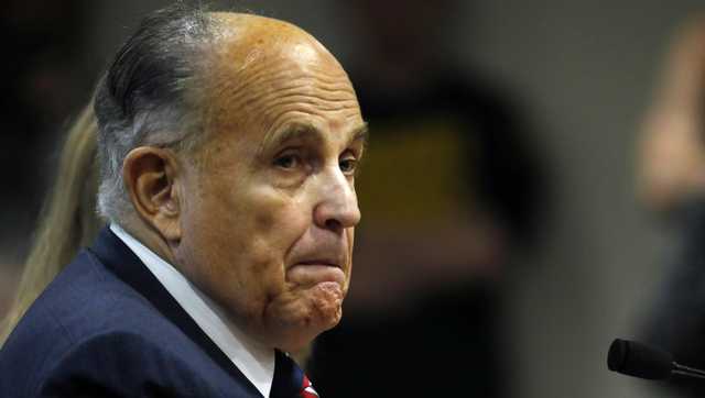 Former New York City Mayor Rudy Giuliani released from hospital following crash on I