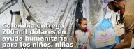 ¡Histórico! Colombia entrega 200 mil dólares en ayuda humanitaria para familias palestinas