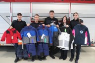 Quinte West Professional Firefighters launch 34th Coats for Kids program