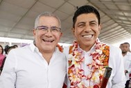 Habitantes de Atzompa, #Oaxaca, protestan contra Noé Jara por intervenir en elecciones y respaldar reelección de su edil