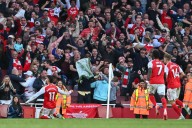 Arsenal amargó al Manchester City con dramático empate en el descuento