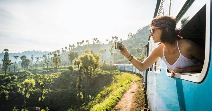 Woman travels on world's fastest train at 267mph is amazed by where it took her
