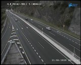 El nuevo radar de tramo de Saltacaballo comienza a multar este sábado en la A