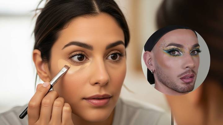 Un maquillador lo deja claro: “Si te ponés exceso de corrector, se marcan los pliegues”