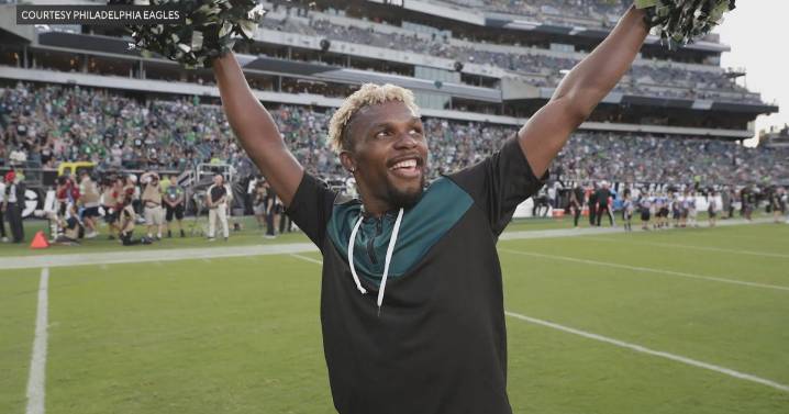 From dare to dream: Eagles cheerleader James LeGette on five seasons breaking stereotypes