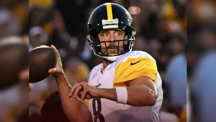 Aaron Rodgers brilla en su debut con Steelers y lidera triunfo agónico ante los Jets