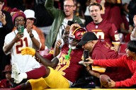 Commanders Coach Speaks on Buzz Around Rookie Running Back