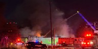 Amarillo Fire Department responding to structure fire near 41st Avenue and Washington Street