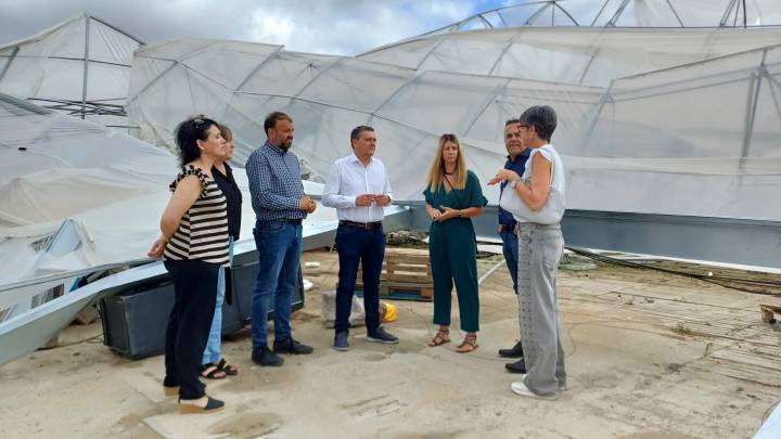 El PSOE pide ayudas a la DGA tras las tormentas