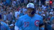 Pete Crow-Armstrong reaches 30-30-30 as Cubs pound Cardinals 12-1 to close in on top NL wild card
