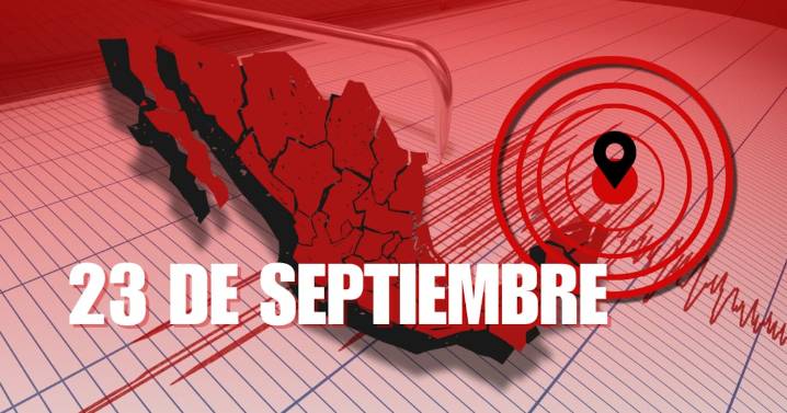 Temblor HOY 23 de septiembre de 2025 en México: Noticias AL MOMENTO de sismos