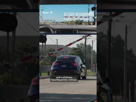 Tesla's self-driving mode may struggle near railroads