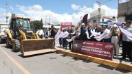Inician edificación de barda perimetral en la Central de Abasto, Puebla