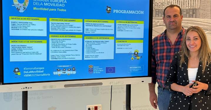 La Semana Europea de la Movilidad comienza en Santa Marta con un amplio programa de actividades
