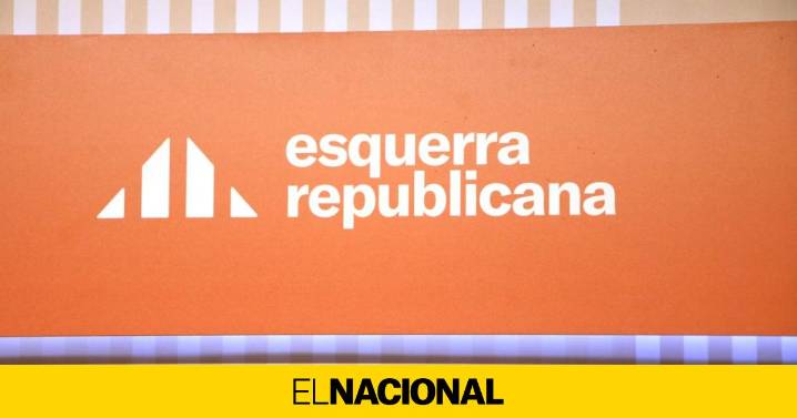 ERC cambia de imagen para adaptarse al "nuevo contexto": del amarillo al naranja y beige con un logo retocado