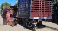 Niña de cuatro años murió en accidente de tránsito en Aguachica, Cesar Cámaras de seguridad registraron el momento del impacto.