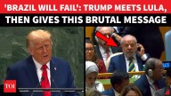 'Hit Brazil Hard': Trump RIPS Lula Seconds After Crossing Paths At UNGA; Gives This Message