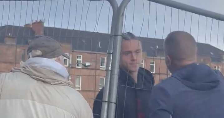 Thelo Aasgaard confronted by raging Rangers fans in Ibrox car park as midfielder owns role in Hearts debacle