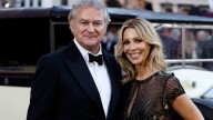Hugh Bonneville attends Downton Abbey premiere with rarely seen girlfriend