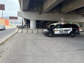 SLCPD officer attacked with rock while responding to trespassing report