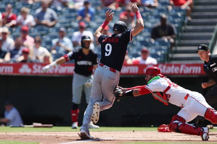Twins allow a run late, fall to Angels in series finale