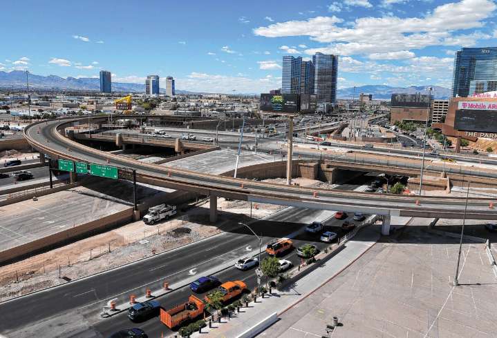 I-15/Tropicana project near Las Vegas Strip deemed complete