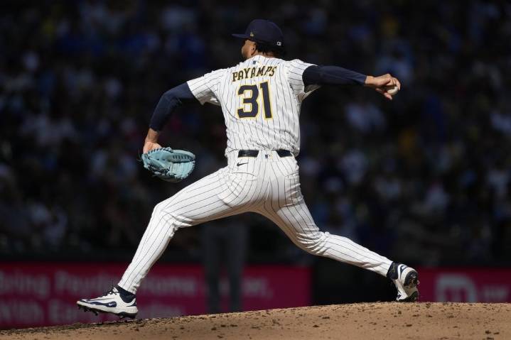 Brewers designate reliever Payamps for assignment, promote Zimmermann