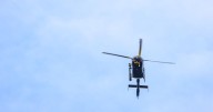 Police take to sky over North Staffordshire woods as two men flee M6 smash
