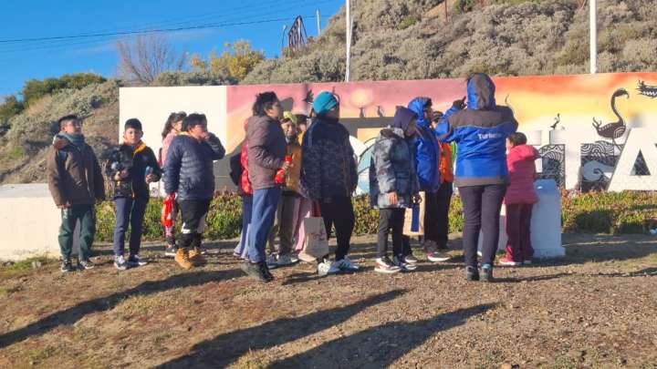 Alumnos de la Escuela N° 14 realizaron circuito guiado de flora y fauna